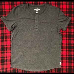 American Eagle Henley Tee